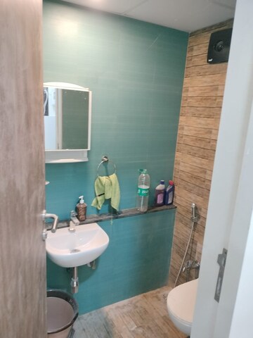 Bathroom in 1 BHK Apartment at Lodha Quality Home Tower 2, Majiwada – for Rent