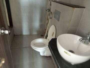 Bathroom in 1 BHK Apartment at JP North Estella, Mira Road – for Rent