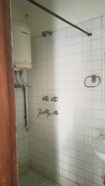 Bathroom in 3 BHK Builder Floor at Saket – for Rent