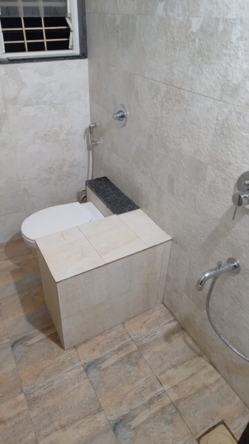 Bathroom in 3 BHK Apartment at Krishnaganga Venkatesh Ganga, Pashan – for Rent