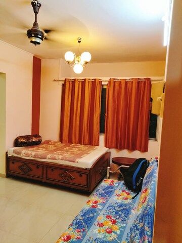 Master Bedroom in 1 BHK Apartment at Shubharambh Complex, Manpada – for Rent
