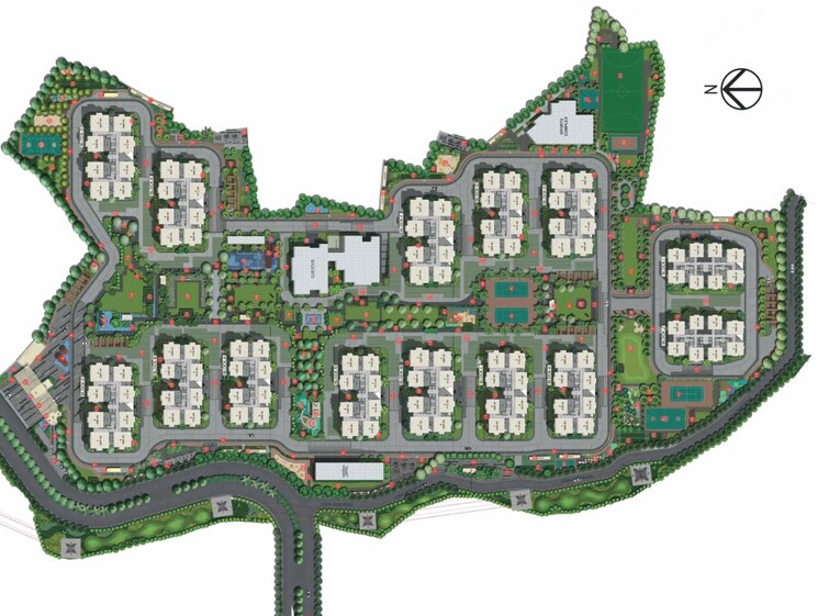 Master Plan, aparna-zenon 3 Bedroom 1690 Sq.Ft. Apartment In Puppalaguda Hyderabad 7917359
