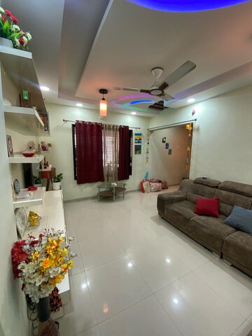Living Room in 2 BHK Apartment at Tyagi Uttam Plaza, Kharadi – for Rent