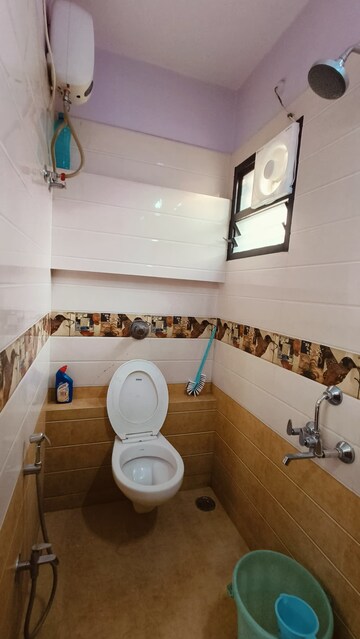 Bathroom in 2 BHK Apartment at Narendra Nagar – for Rent