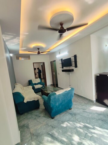 Master Bedroom in 1 BHK Builder Floor at Ansal Sushant Lok I, Sector 43 – for Rent