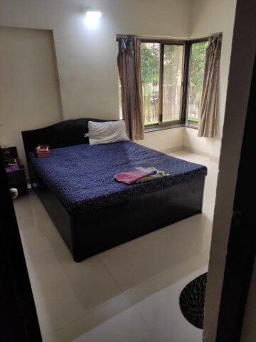 Master Bedroom in 2.5 BHK Apartment at Runwal Garden City, Balkum Pada – for Rent