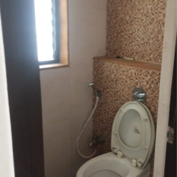 Bathroom in 1 BHK Apartment at Lodha Lakeshore Greens, Dombivli East – for Rent