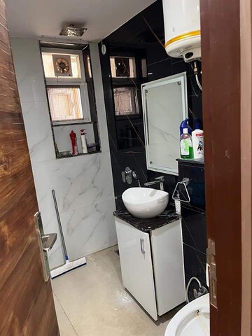 Bathroom in 3 BHK Apartment at Freedom Fighters Enclave – for Rent