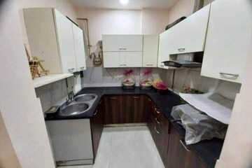 Kitchen in 3 BHK Apartment at Freedom Fighters Enclave – for Rent