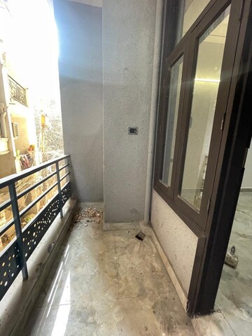 Balcony in 1 BHK Apartment at Freedom Fighters Enclave – for Rent