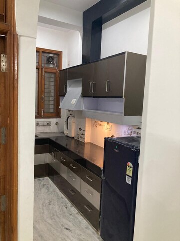 Kitchen in 2 BHK Builder Floor at Ansal Sushant Lok I, Sector 43 – for Rent