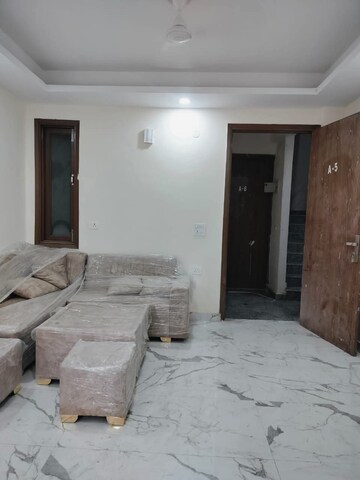 Living Room in 1 BHK Apartment at Freedom Fighters Enclave – for Rent