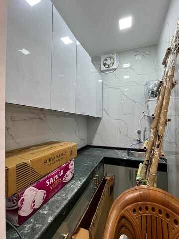 Kitchen in 1 BHK Apartment at Freedom Fighters Enclave – for Rent