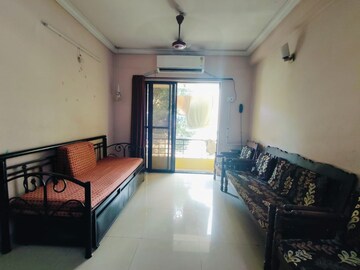 Living Room in 1 BHK Apartment at Laxmi Park Apartment, Kopar Khairane – for Rent
