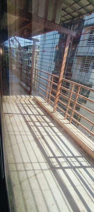 Balcony in 1 BHK Apartment at Laxmi Park Apartment, Kopar Khairane – for Rent