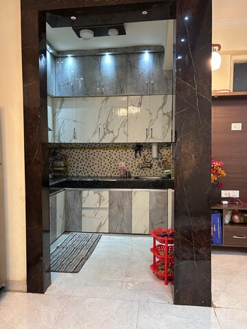 Kitchen in 2 BHK Apartment at SVP Gulmohur Garden, Raj Nagar Extension – for Sale