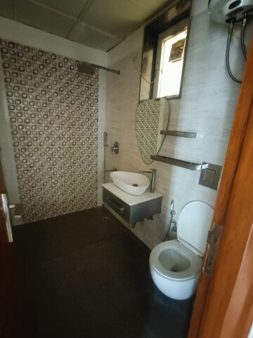 Bathroom in 1.5 BHK Apartment at Frenny Platinum Tower, Vasai East – for Sale