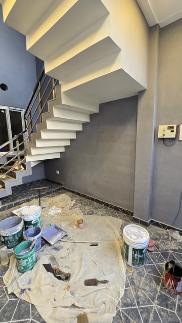 Staircase in 3 BHK Villa at Arsha Madhav Greens, Gomti Nagar – for Sale