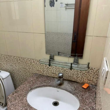 Bathroom in 2 BHK Apartment at Penta Homes, Vip Road – for Rent