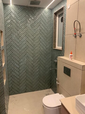 Bathroom in 1 BHK Apartment at Ruparel Sereno, Vasai East – for Sale