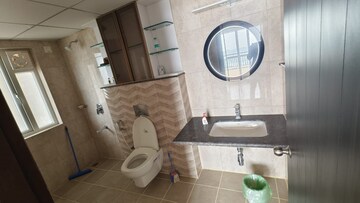 Bathroom in 3 BHK Apartment at Pashmina Waterfront, Old Madras Road – for Rent