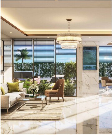 Living Room in 4 BHK Apartment at M3M Capital, Sector 113 – for Sale