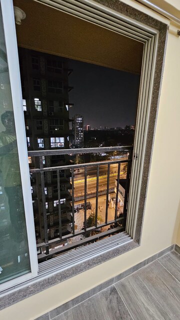Balcony in 2.5 BHK Apartment at Akshay Paradise, Tilak Nagar – for Rent