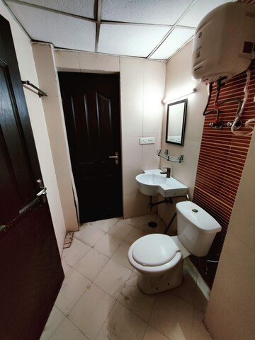 Bathroom in 2 BHK Apartment at Supertech 34 Pavilion, Sector 34 – for Rent