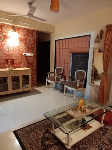 Living Room in 2 BHK Apartment at Dhanori – for Rent