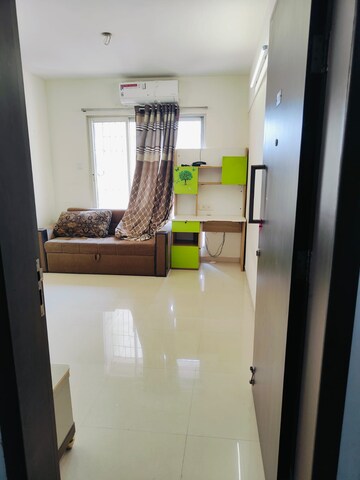 Kitchen in 1 BHK Apartment at Puranik Rumah Bali, Ghodbunder Road – for Rent
