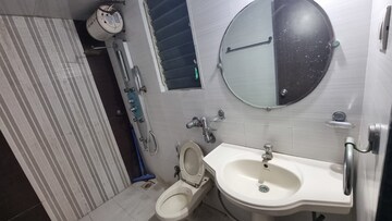 Bathroom in 3 BHK Apartment at Goel Ganga Carnation, Koregaon Park – for Rent