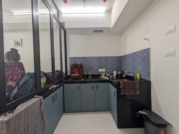 Kitchen in 1 BHK Apartment at Lodha Crown Quality Homes, Majiwada – for Rent