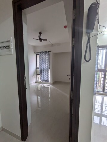 Bathroom in 1 BHK Apartment at Lodha Crown Quality Homes, Majiwada – for Rent