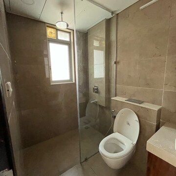 Bathroom in 3 BHK Apartment at Oberoi Sky City, Khande Rao Dongari – for Rent