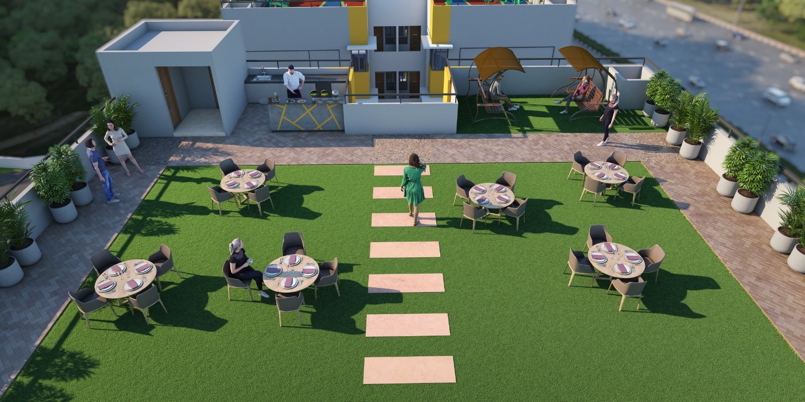 3 BHK + Pooja Room Apartment For Sale in Shiv Malhar Wakad