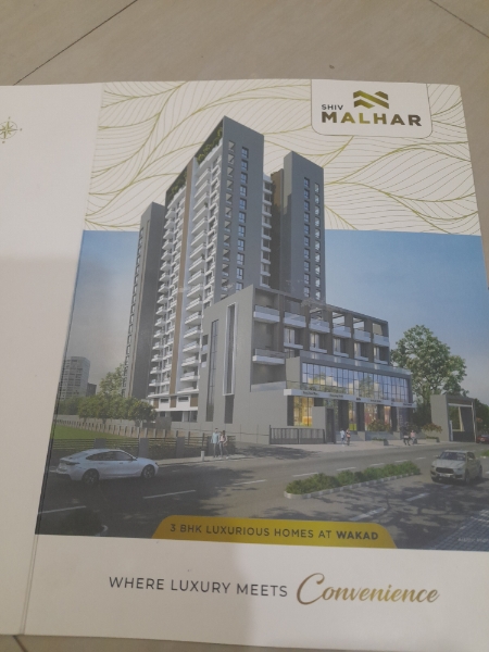 3 BHK + Pooja Room Apartment For Sale in Shiv Malhar Wakad