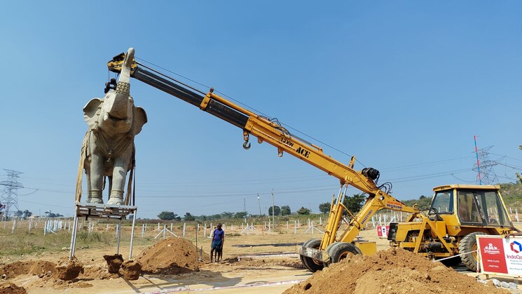 Exterior View, indo-magadha  150 Sq.Yd. Plot In Kadthal Hyderabad 7918186