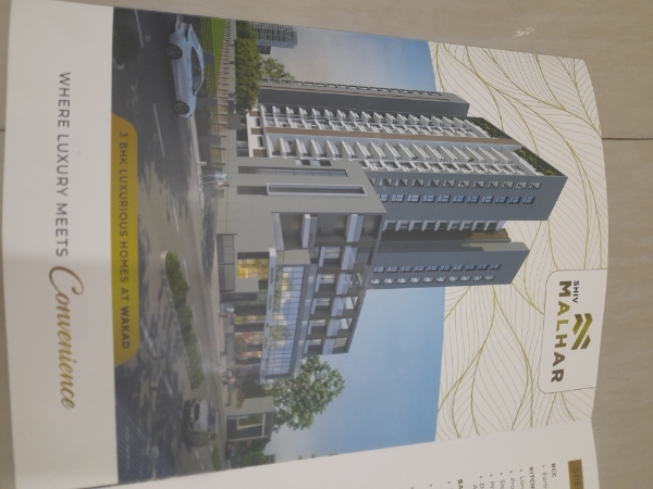 3 BHK + Pooja Room Apartment For Sale in Shiv Malhar Wakad