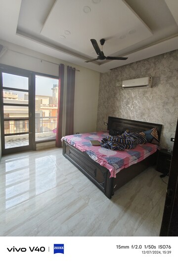 Bedroom in 3 BHK Builder Floor at Gillco Valley, Mohali Sector 127 – for Rent