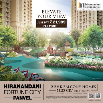 2 BHK Apartment – Exterior View View at Mumbai Pune Express Highway - for Sale