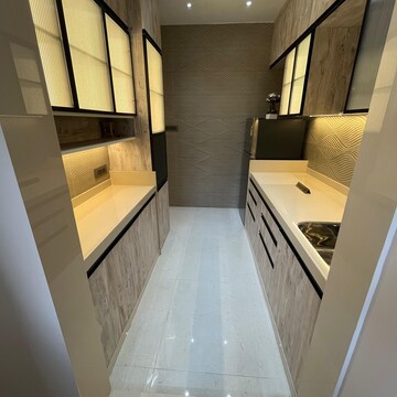 Kitchen in 6 BHK Apartment at DB Parkwoods, Ghodbunder Road – for Sale