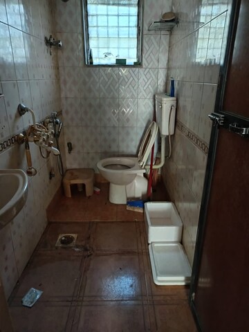 Bathroom in 3 BHK Villa at Brahmand CHS, Brahmand – for Sale