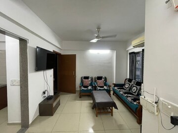 Living Room in 2 BHK Apartment at Shela – for Rent