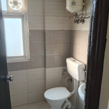 Bathroom in 2 BHK Apartment at Signature Orchard Avenue 2, Hayatpur – for Rent
