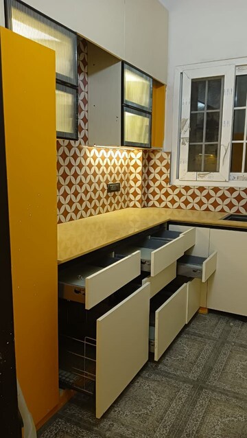 Kitchen in 3 BHK Apartment at Dwarka – for Sale