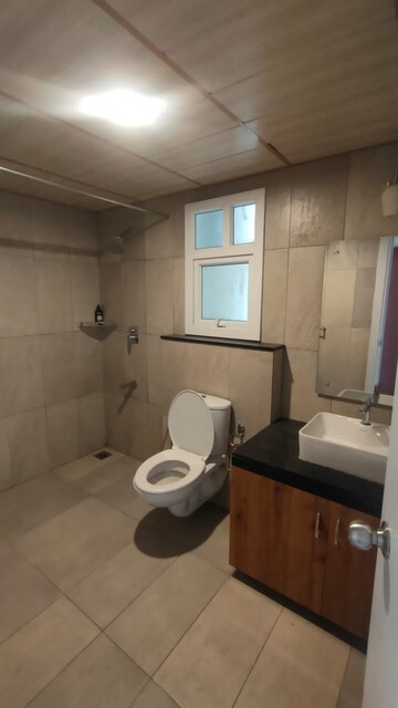 Bathroom in 2.5 BHK Apartment at Prestige High Fields, Gachibowli – for Sale