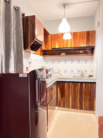Kitchen in 1 BHK Builder Floor at Hsr Layout – for Rent