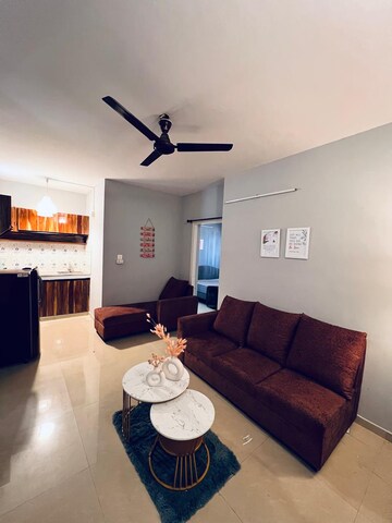 Living Room in 1 BHK Builder Floor at Hsr Layout – for Rent