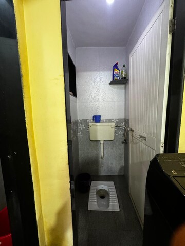 Bathroom in 2 BHK Apartment at E V Residency CHS, Nerul – for Rent