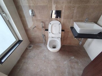 Bathroom in 1 BHK Apartment at Omkar Signet, Malad East – for Rent